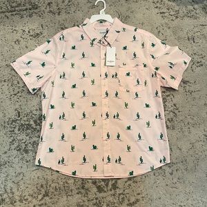 Good fellow short sleeve button down shirt